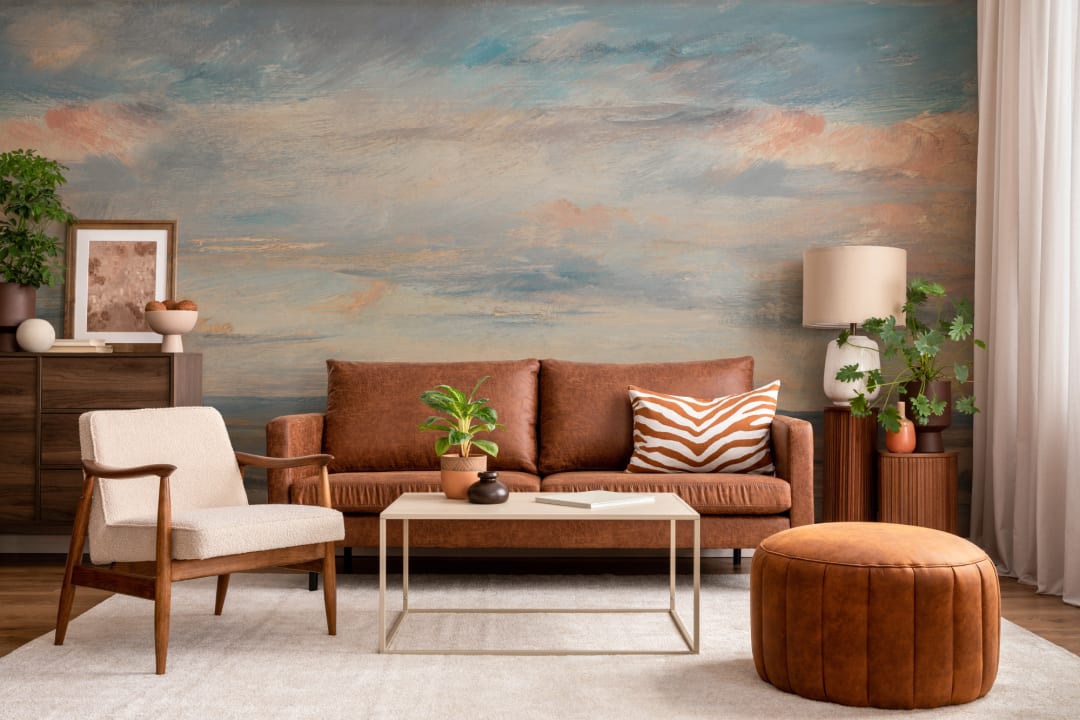 ideias-de-decoracao-de-sala-com-papel-de-parede