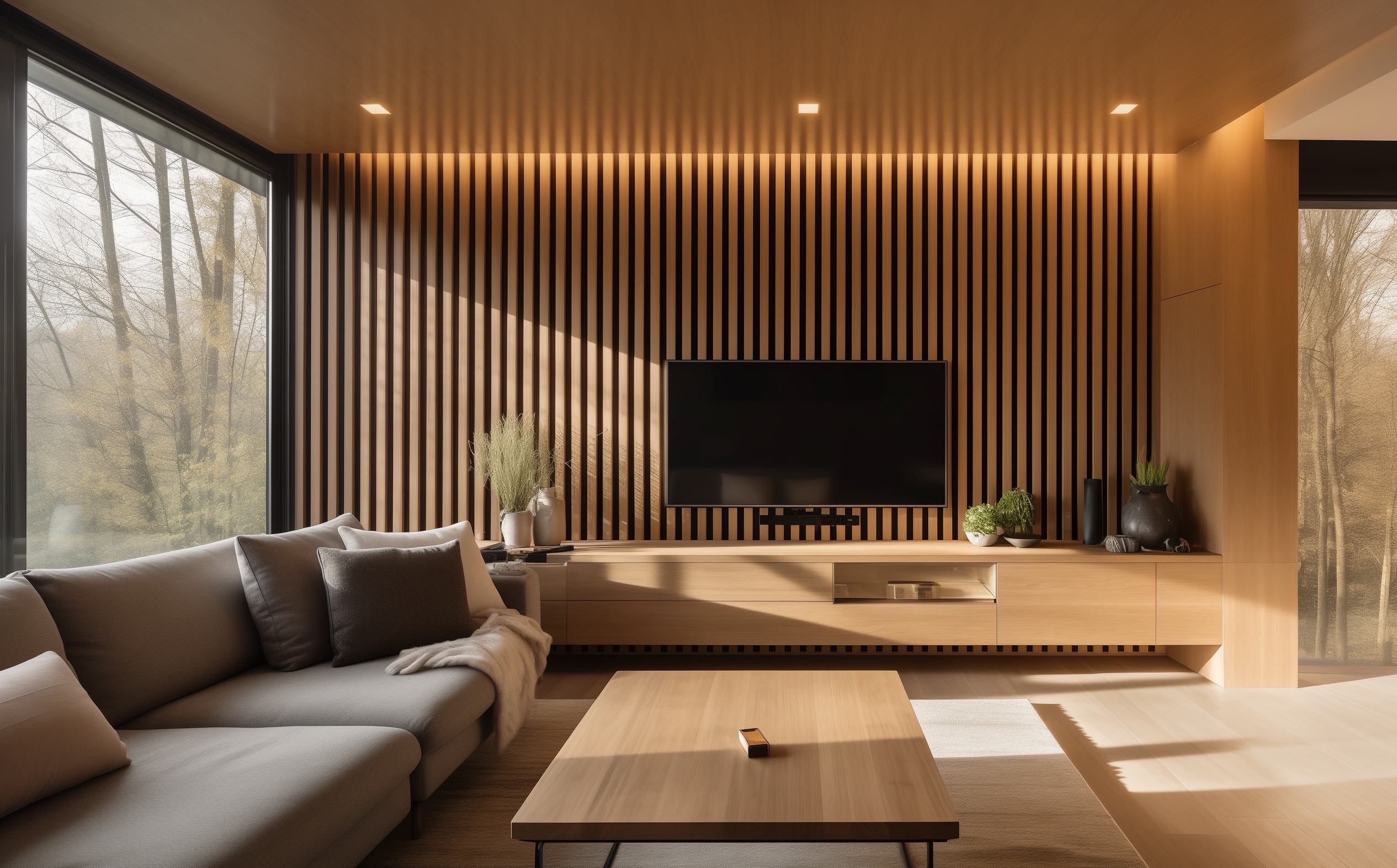 ideias-de-decoracao-de-sala-com-ripado