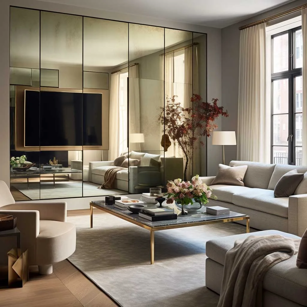 ideias-de-decoracao-de-sala-com-espelho