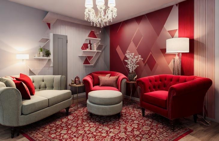 ideias-de-decoracao-de-sala-com-sofa-vermelho