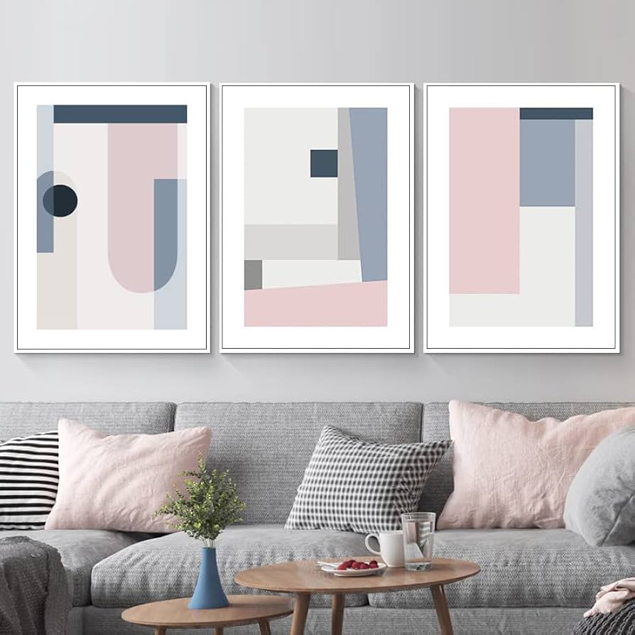 ideias-de-decoracao-de-sala-rosa-e-cinza