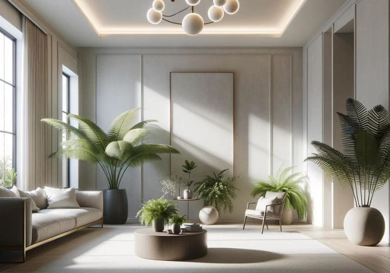 ideias-de-sala-decorada-com-plantas-artificiais