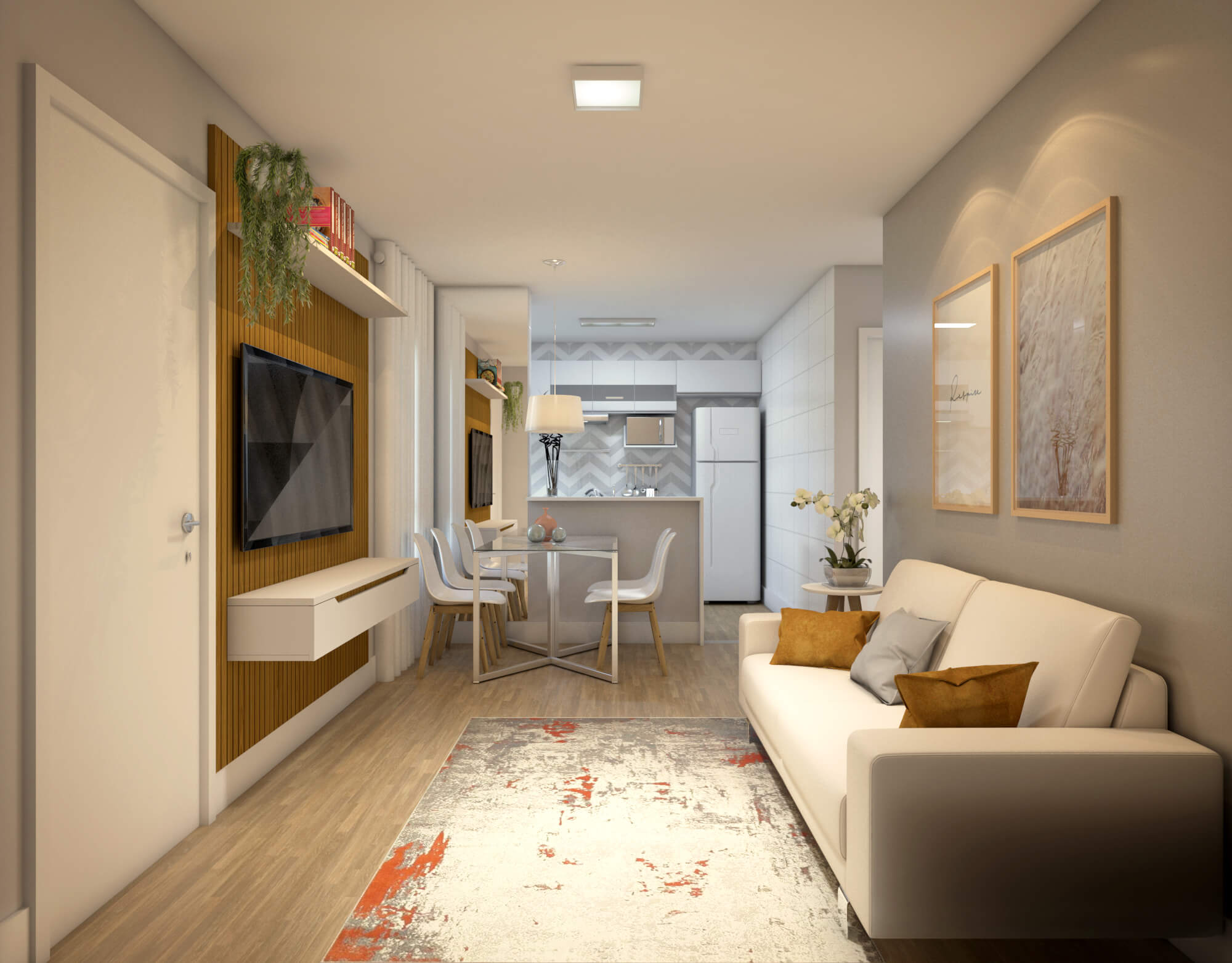 ideias-de-sala-decorada-apartamento