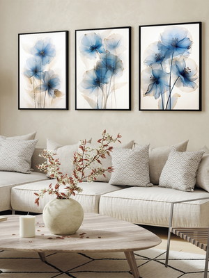 ideias-de-sala-decorada-com-quadros