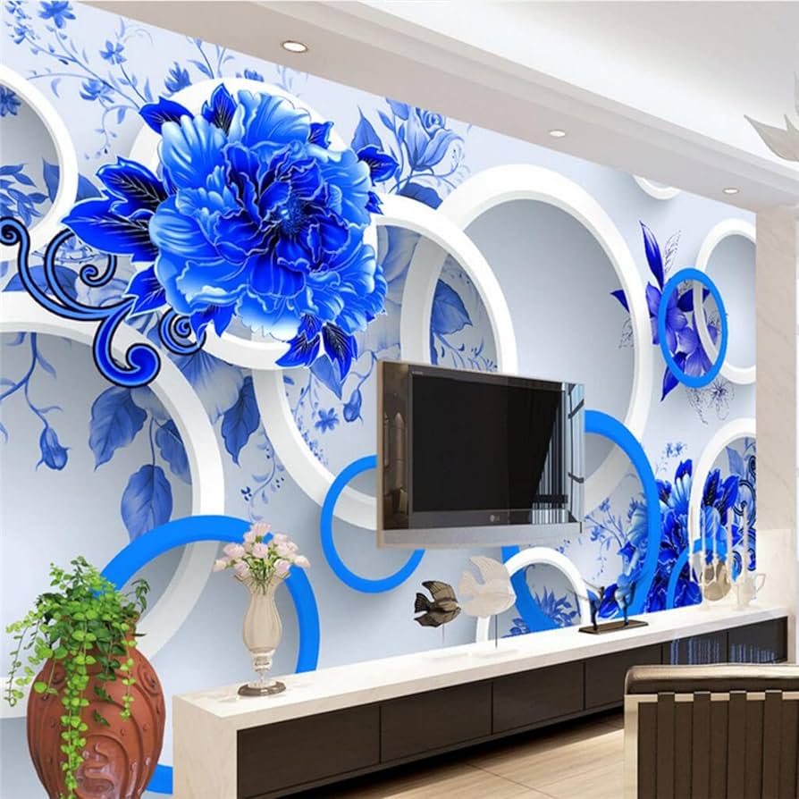 ideias-de-sala-decorada-papel-de-parede