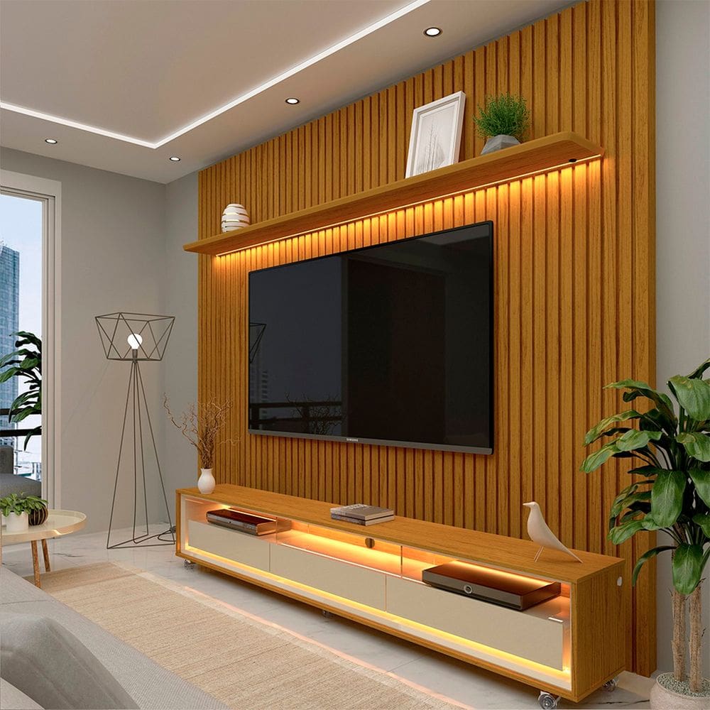 ideias-de-sala-decorada-com-painel-ripado