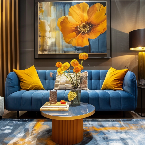 ideias-de-decoracao-de-sala-azul