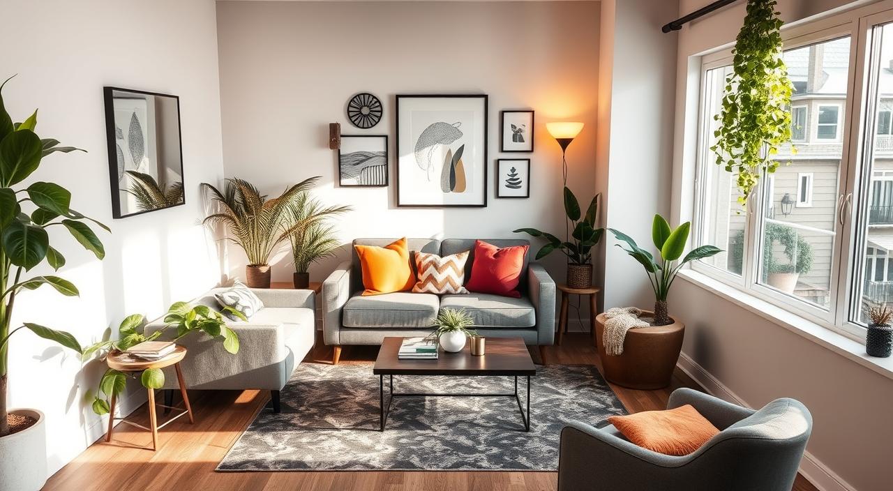 Decoração de Sala de Estar Pequena