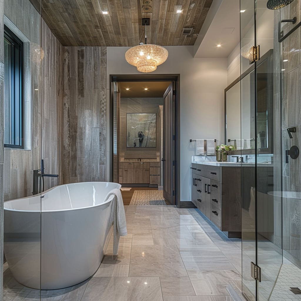 bathroom with bathtub