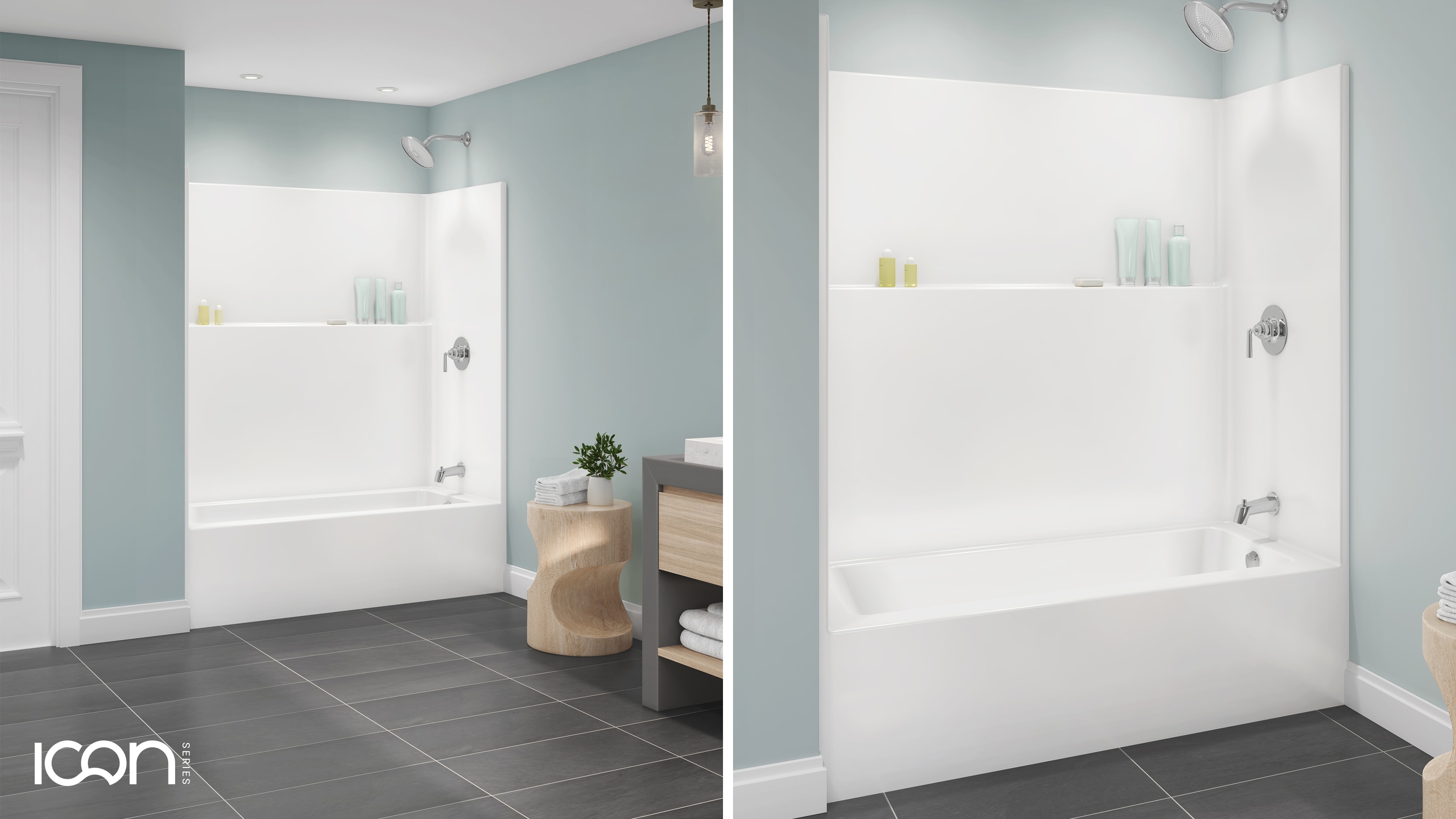 bathroom with bathtub