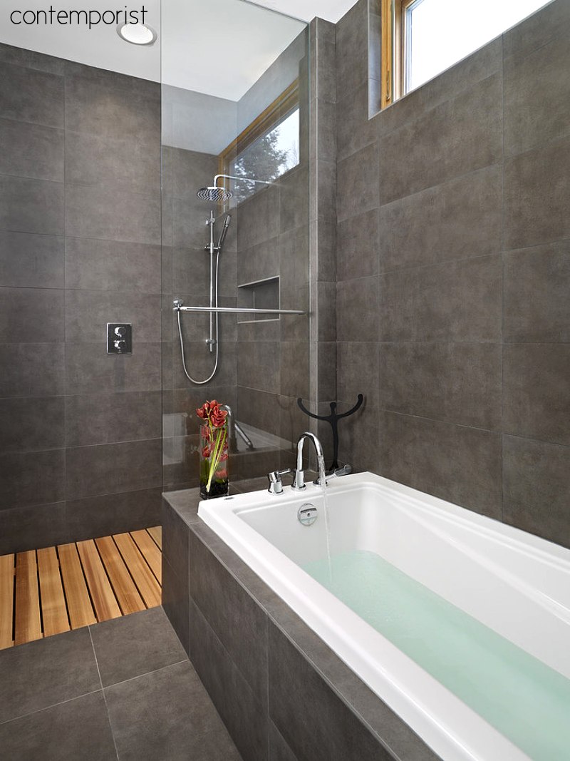 banheiro com banheira