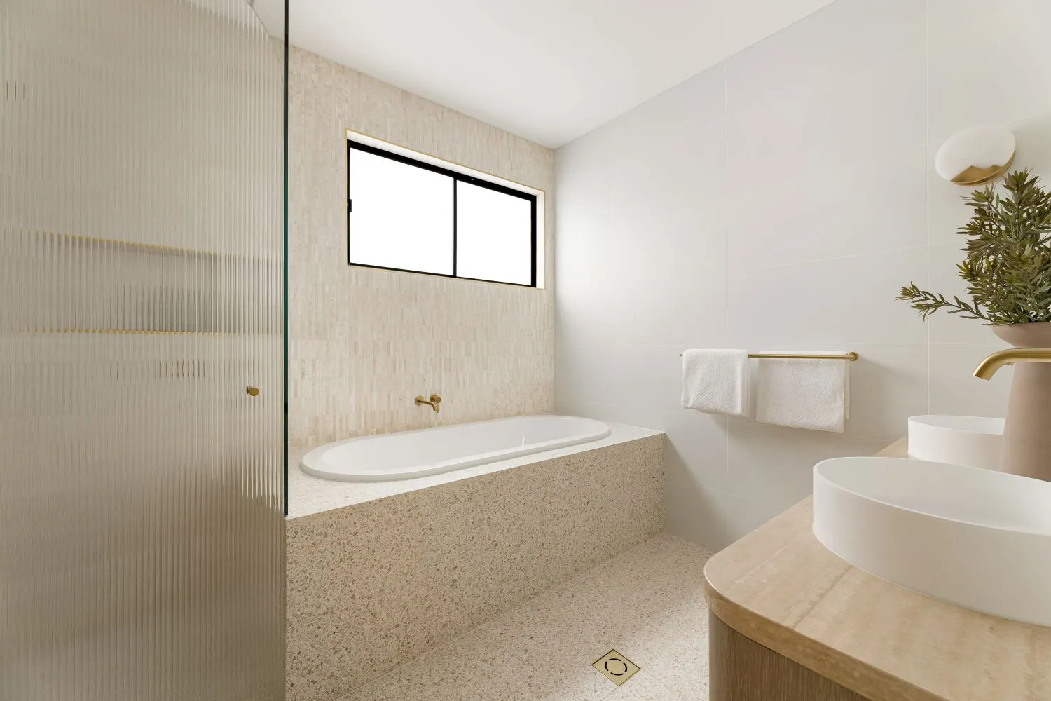 bathroom with bathtub