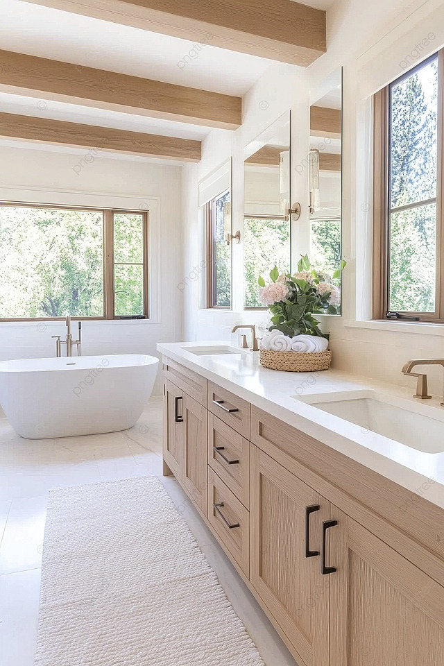 banheiro com banheira