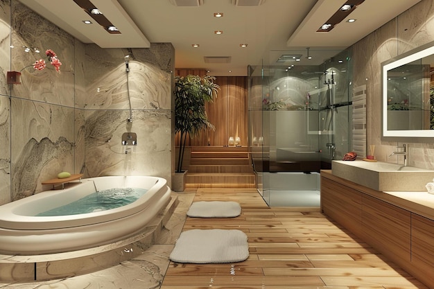 bathroom with bathtub