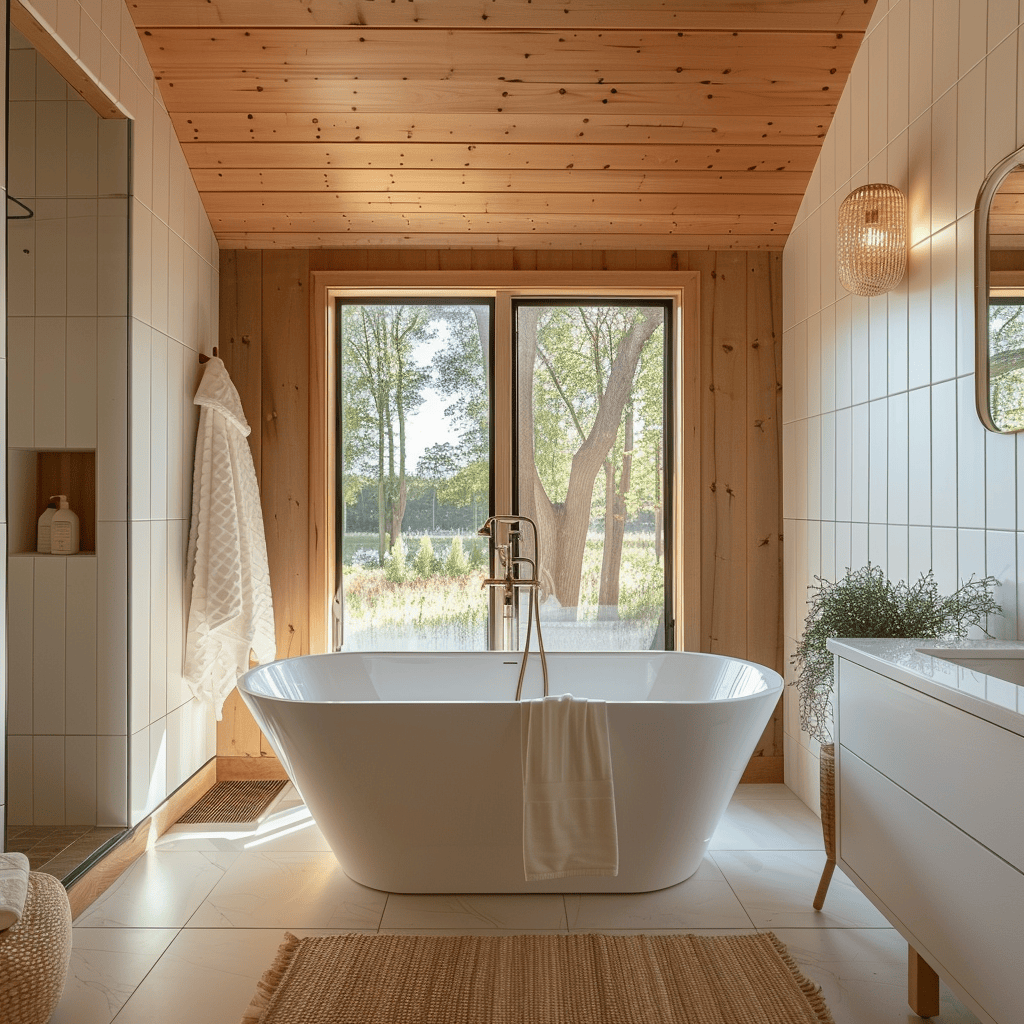 bathroom with bathtub