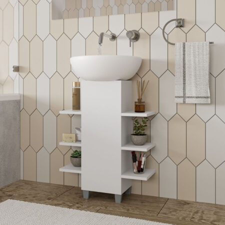 Dicas e Ideias de Decoração de Banheiro com Prateleira