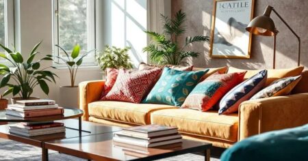 Almofadas Decorativas para Sala de Estar: Pequenos Detalhes, Grandes Transformações Almofadas decorativas para sala de estar