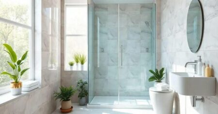 Banheiros com Box de Vidro: Transparência e Elegância no Seu Espaço Banheiros com box de vidro