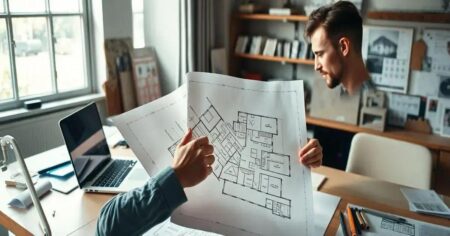Quais são os erros comuns ao desenhar uma planta baixa? Como escolher a paleta de cores para um ambiente