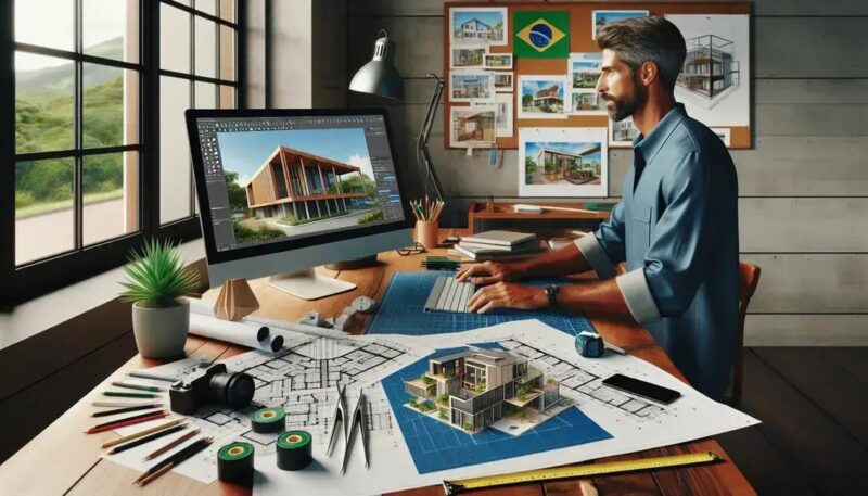 Como Fazer um Projeto Arquitetônico em 3D com Precisão como fazer projeto arquitetonico 3d