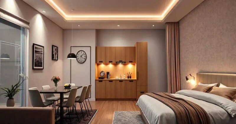 Onde instalar fita de LED para criar iluminação decorativa? Fita de LED