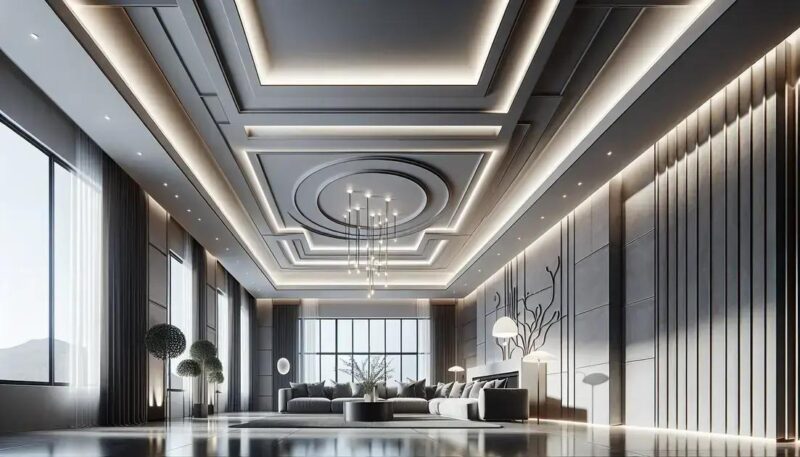 Como aplicar e finalizar um teto de gesso rebaixado? Gesso