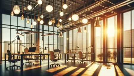 Qual é a melhor iluminação para um ambiente de trabalho? Iluminação