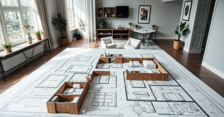 Como utilizar a planta baixa para otimizar o espaço em ambientes pequenos? O que é o estilo mid-century modern