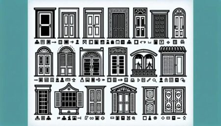 O que significa o símbolo de portas e janelas na planta baixa? O que significa o símbolo de portas e janelas na planta baixa