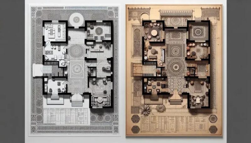 Qual a diferença entre planta baixa e planta arquitetônica? Qual a diferença entre planta baixa e planta arquitetônica