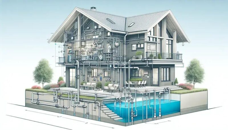 Como melhorar o abastecimento de água em casas de dois andares? Sifão