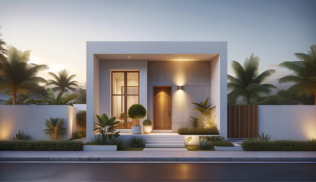 Quais cores são mais usadas em fachadas de casas?