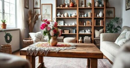 Artesanato na Sala de Estar: Valorize o Feito à Mão no Seu Ambiente Artesanato na sala de estar