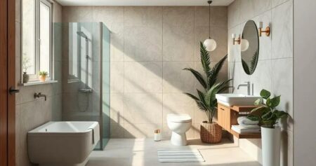 Banheiros com design acessível