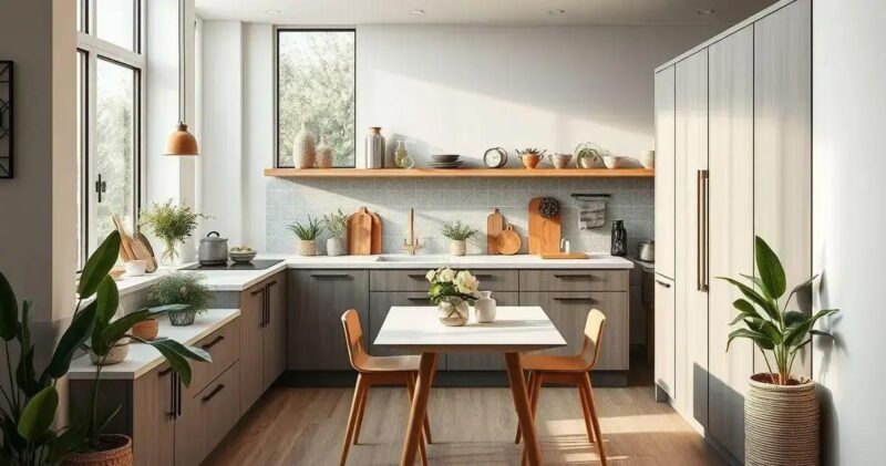 Como ajustar a planta baixa de uma cozinha para melhor aproveitamento do espaço? Como escolher a intensidade da iluminação