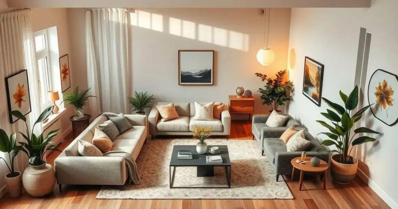 Como escolher luminárias para uma sala de estar