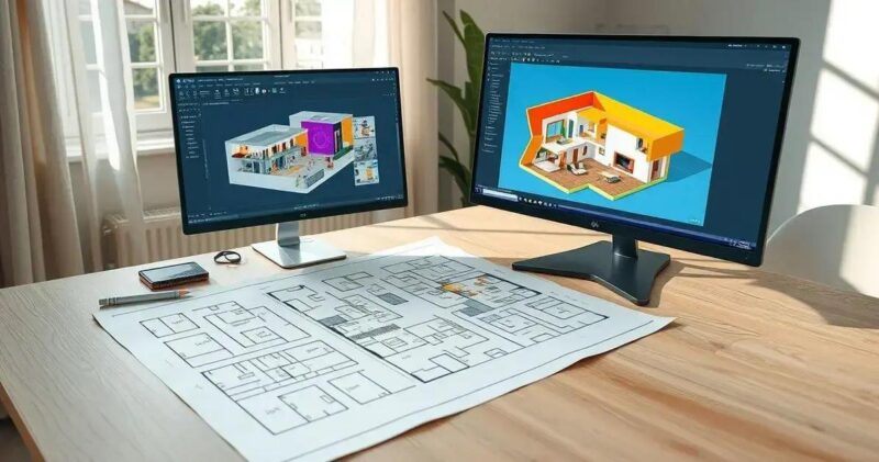 Como transformar uma planta baixa em um modelo 3D interativo? Como escolher o tipo certo de cortinas para a sala