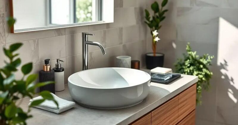 Quais as vantagens das cubas de sobrepor em banheiros? Cubas