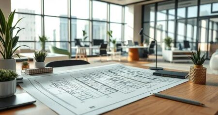 O que são plantas baixas de imóveis comerciais e como usá-las no design de interiores? Quais são os melhores materiais para cortinas