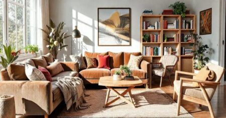 Tendências de decoração para sala de estar