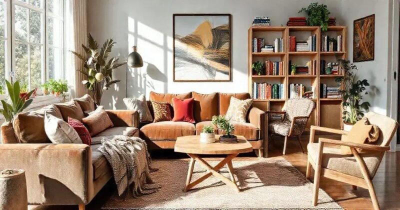 Tendências de decoração para sala de estar