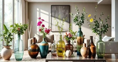Vasos Decorativos para Sala de Estar: Estilo e Frescor em Cada Canto Vasos decorativos para sala de estar