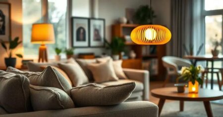 abajur sala de estar