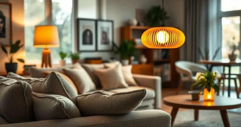 abajur sala de estar