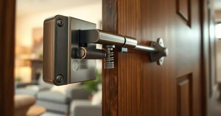 Como funciona o amortecedor de porta? Amortecedor de porta