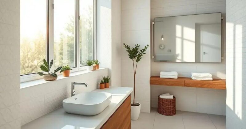 banheiro moderno simples