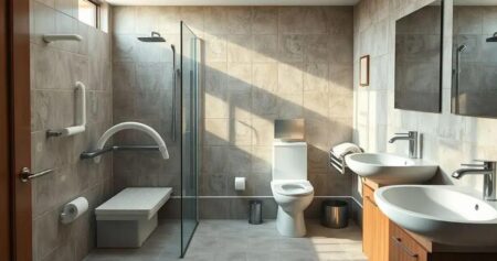 Como adaptar um banheiro para PCD? banheiro pcd