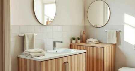 Como decorar um banheiro simples e bonito de forma acessível? banheiro simples e bonito de pobre