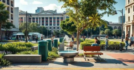 O que é um projeto de mobiliário urbano