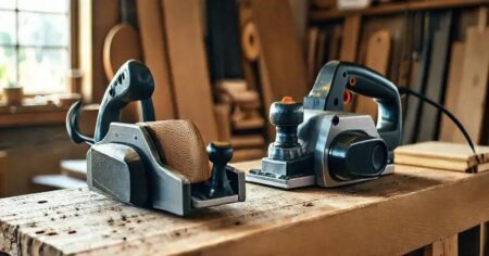 Plaina manual ou elétrica: como escolher? Plaina